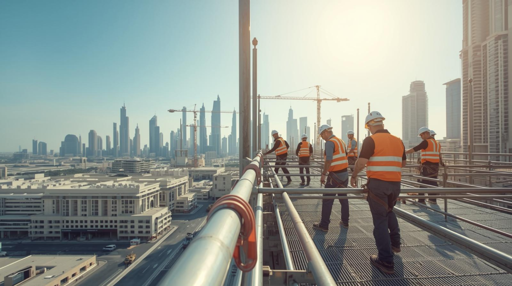 scaffolders supplier in UAE providing skilled workers for scaffolding projects